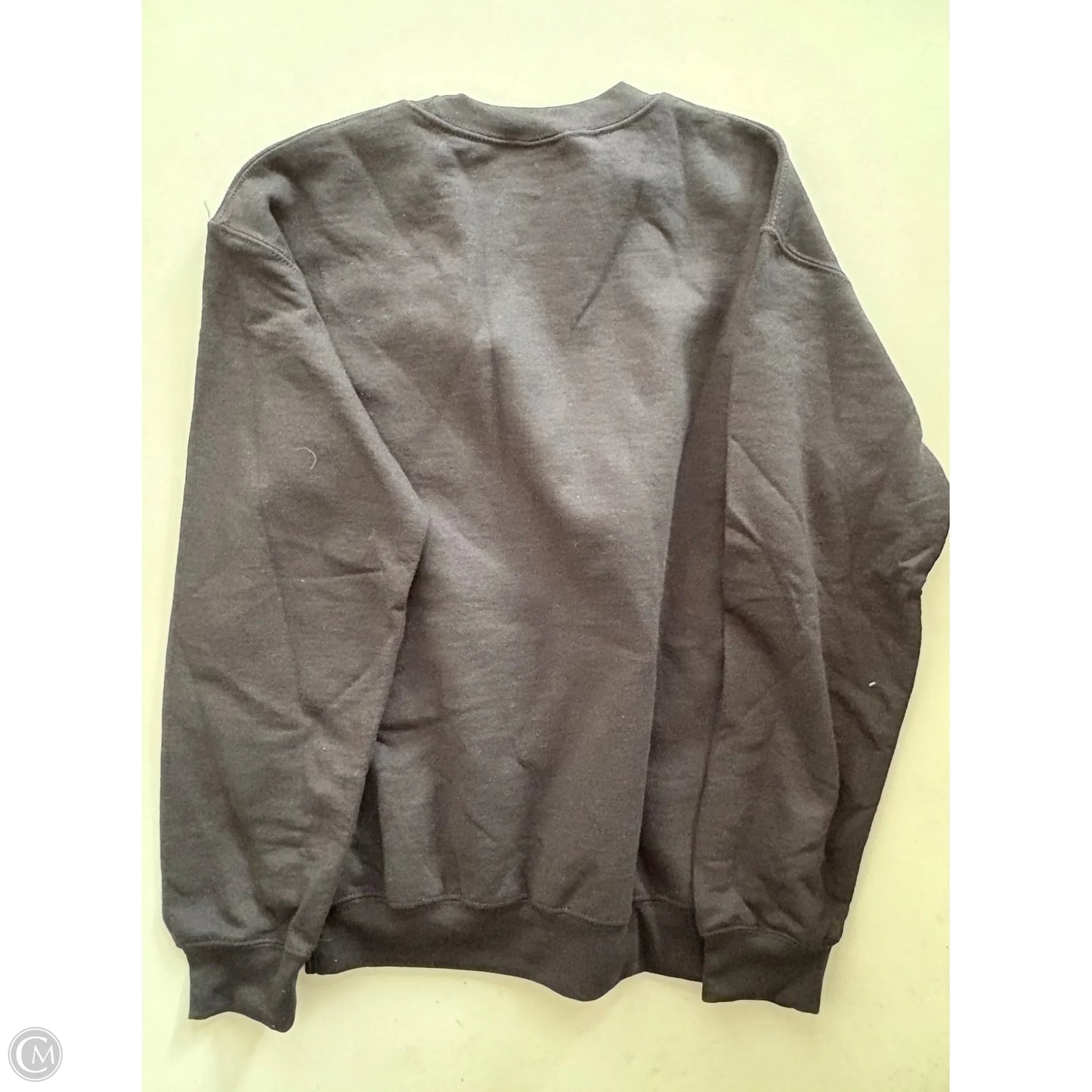 Sweatshirt Crewneck By Clothes Mentor In Black, Size: S