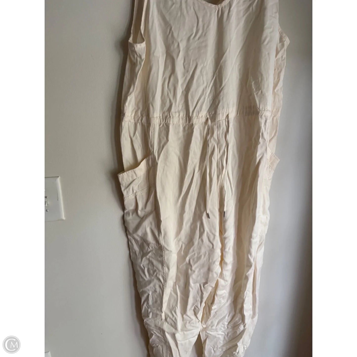 Jumpsuit By Calia In Cream, Size: Xl