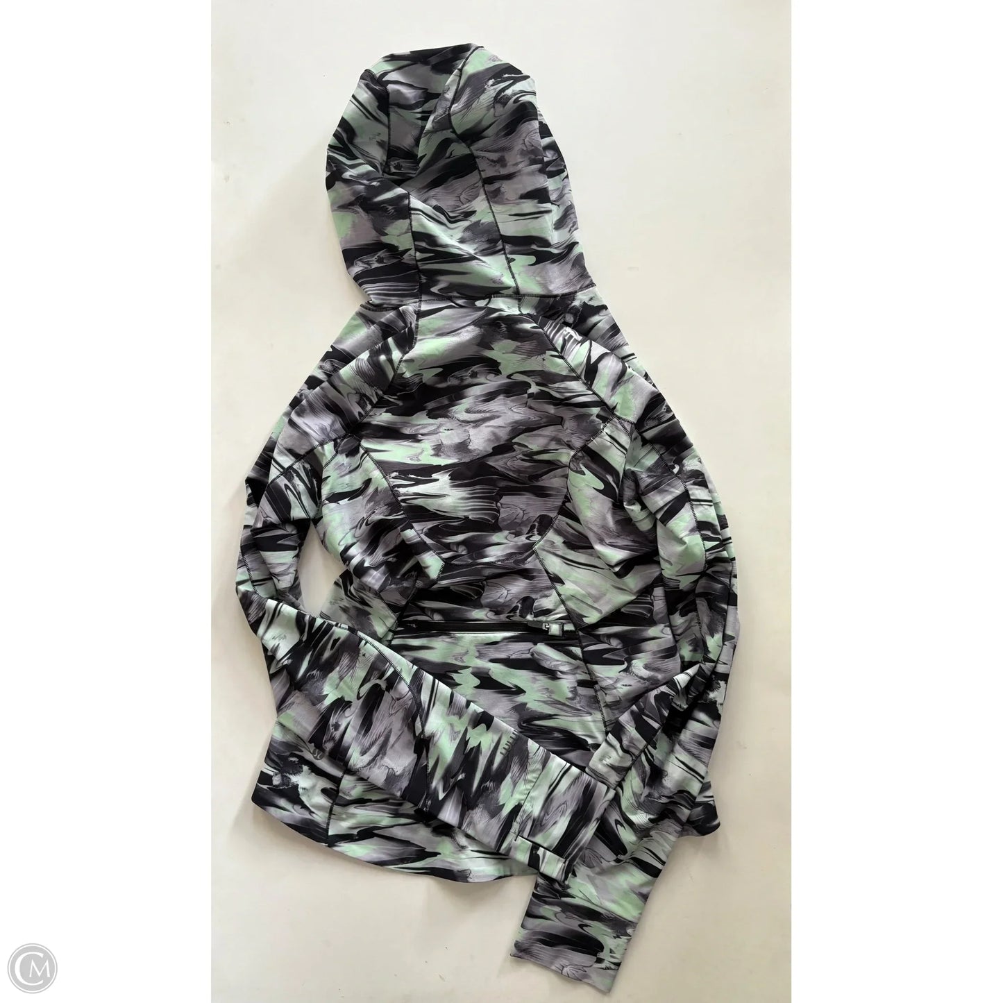 Athletic Jacket By Lululemon In Multi-colored, Size: S