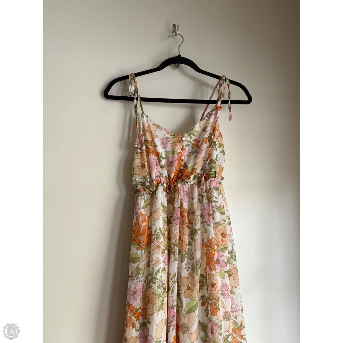 Dress Casual Short By August Sky In Floral Print, Size: S