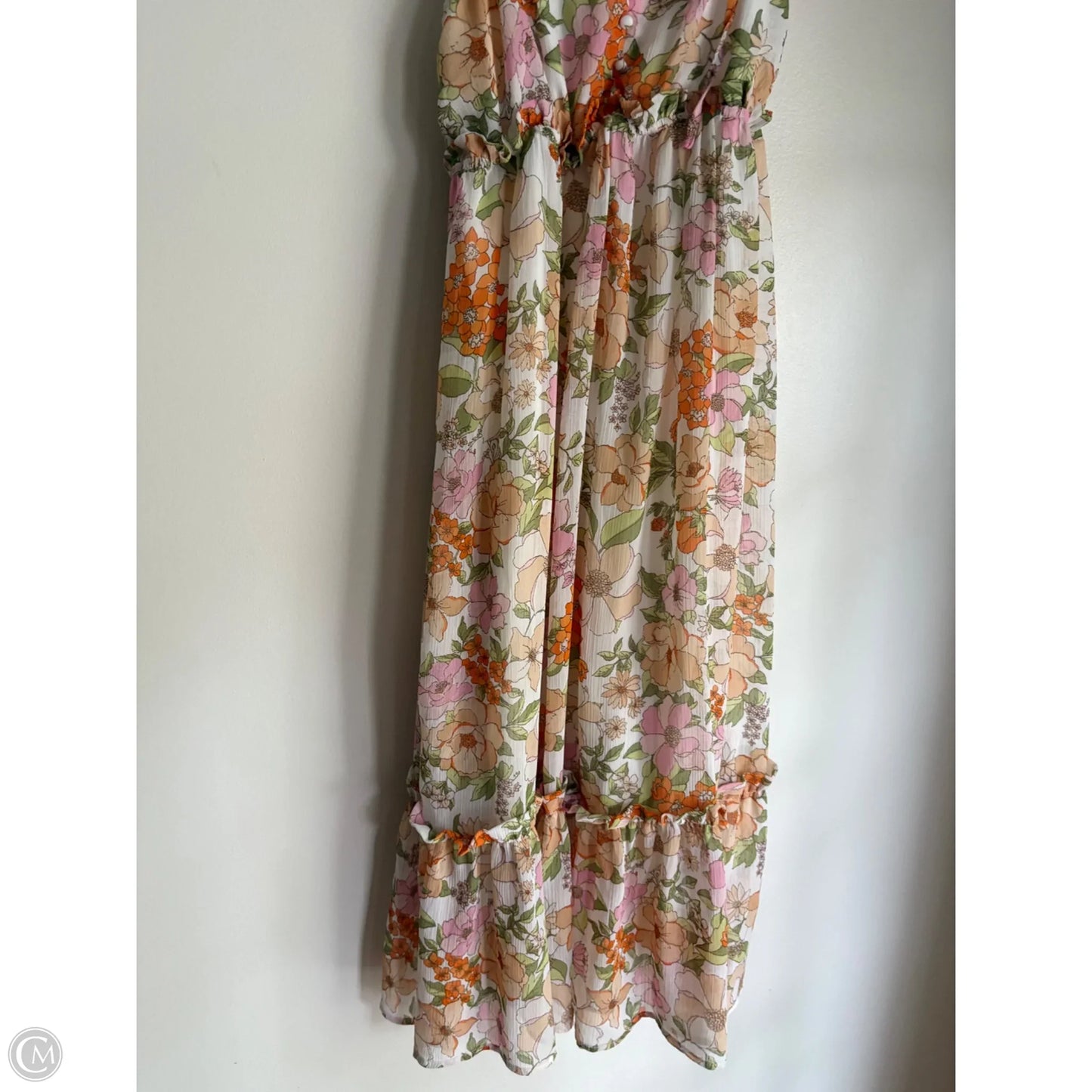 Dress Casual Short By August Sky In Floral Print, Size: S