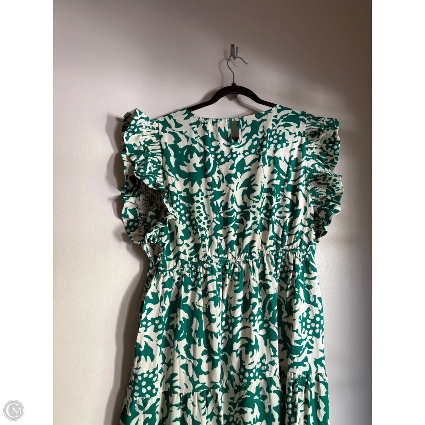 Dress Casual Midi By Grace &Emma In Green, Size: Xl