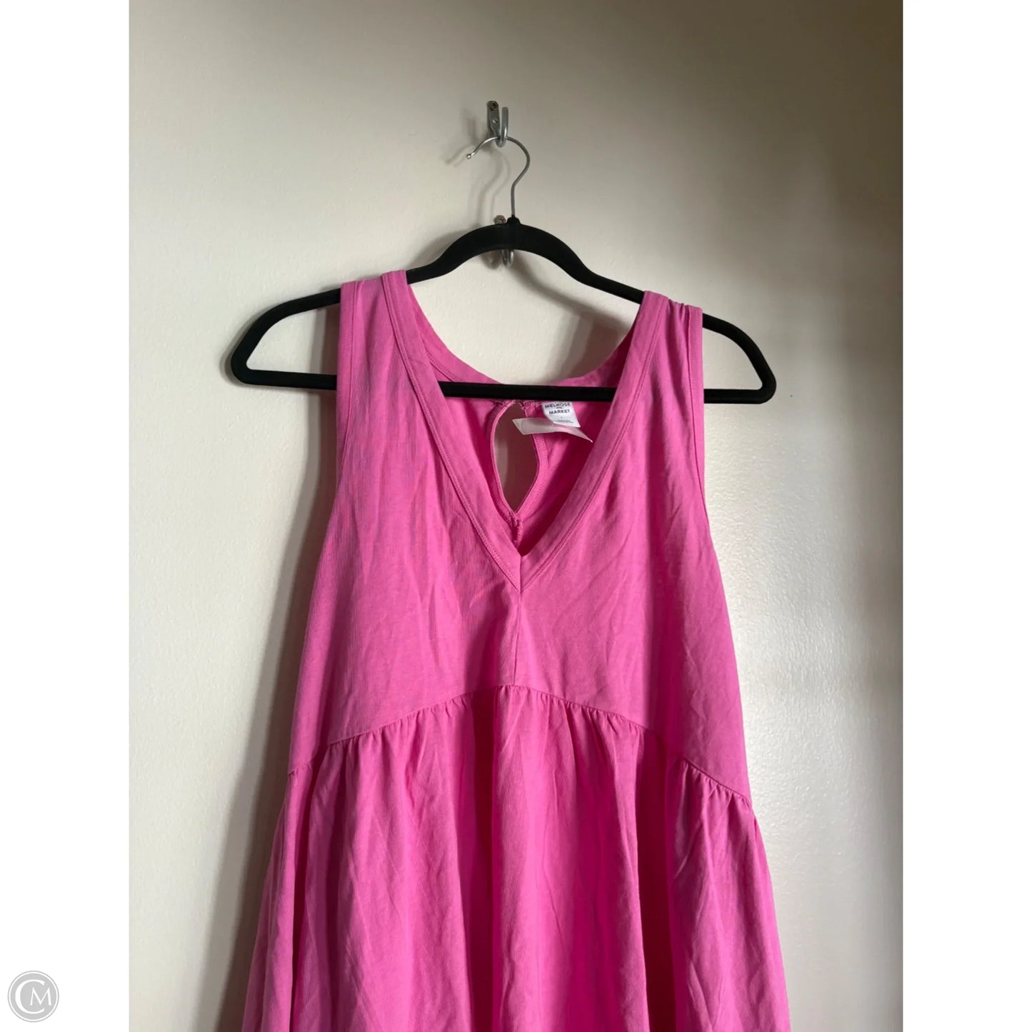 Dress Casual Midi By Melrose And Market In Pink, Size: L