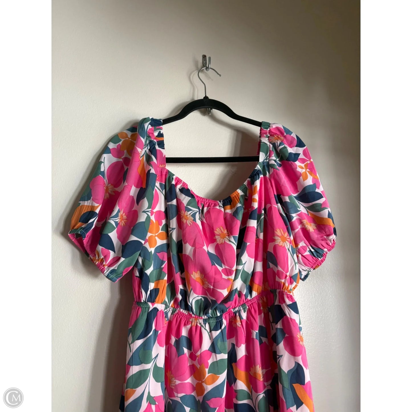 Dress Casual Midi By Jodifl In Floral Print, Size: L