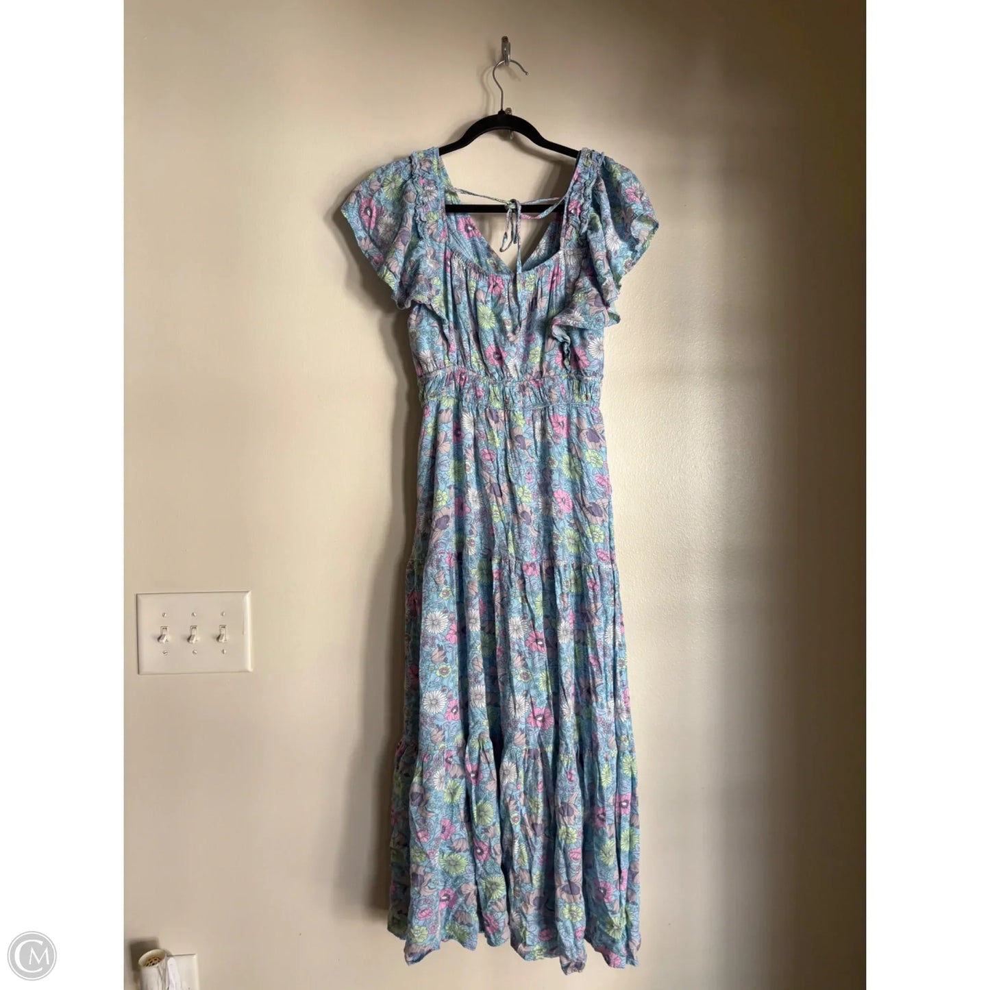 Dress Casual Maxi By Impressions In Blue, Size: L