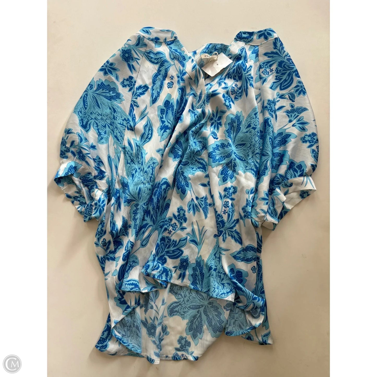 Top Short Sleeve By Jodifl In Multi-colored, Size: L