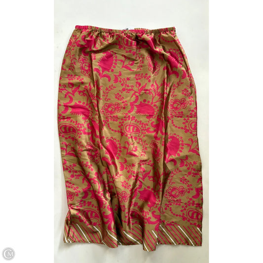 Skirt Maxi By Dalin In Gold, Size: 12