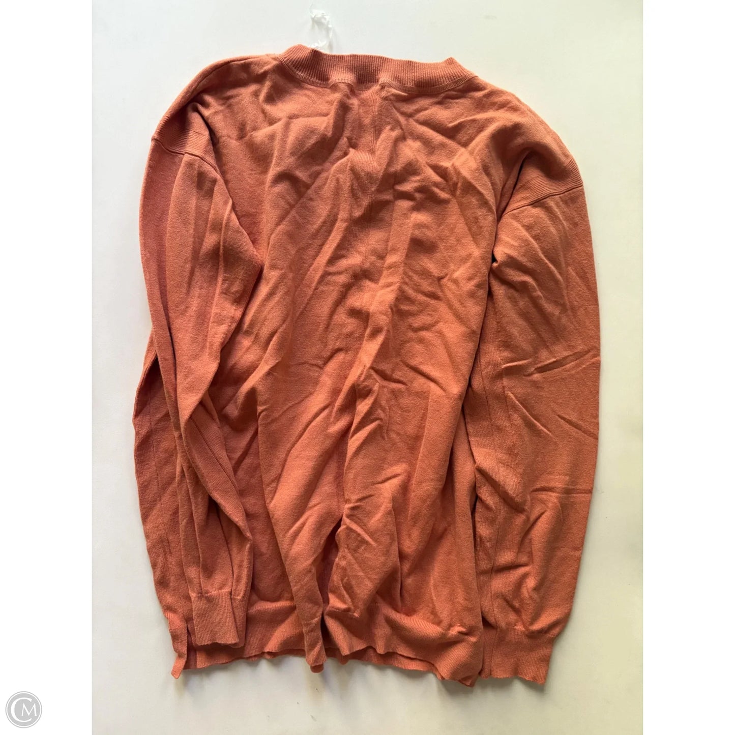 Top Long Sleeve By Staccato In Orange, Size: L