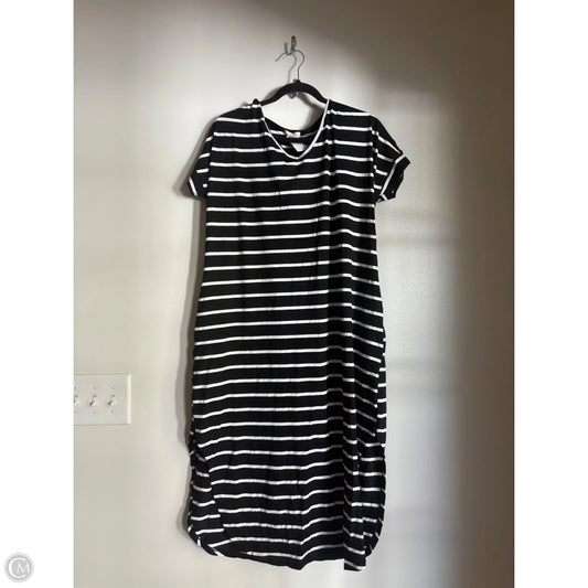Dress Casual Maxi By Yelete In Striped Pattern, Size: L