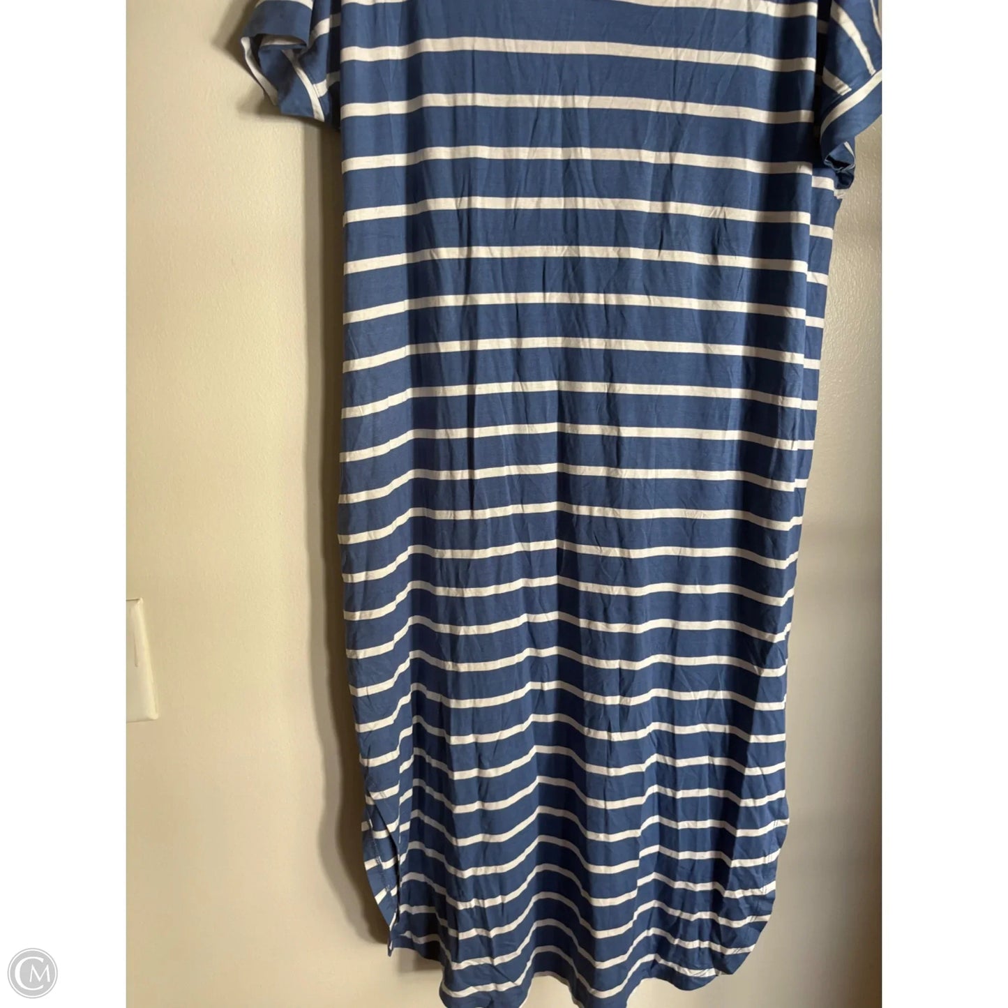 Dress Casual Maxi By Yelete In Striped Pattern, Size: L