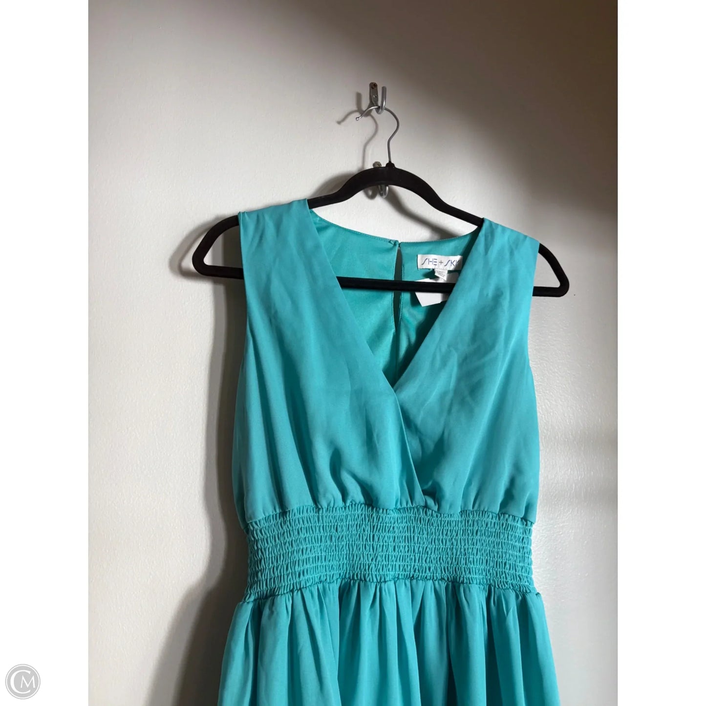 Dress Casual Midi By She + Sky In Blue, Size: M