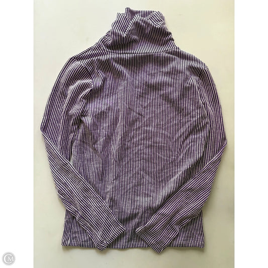 Top Long Sleeve By Zenana In Purple, Size: L