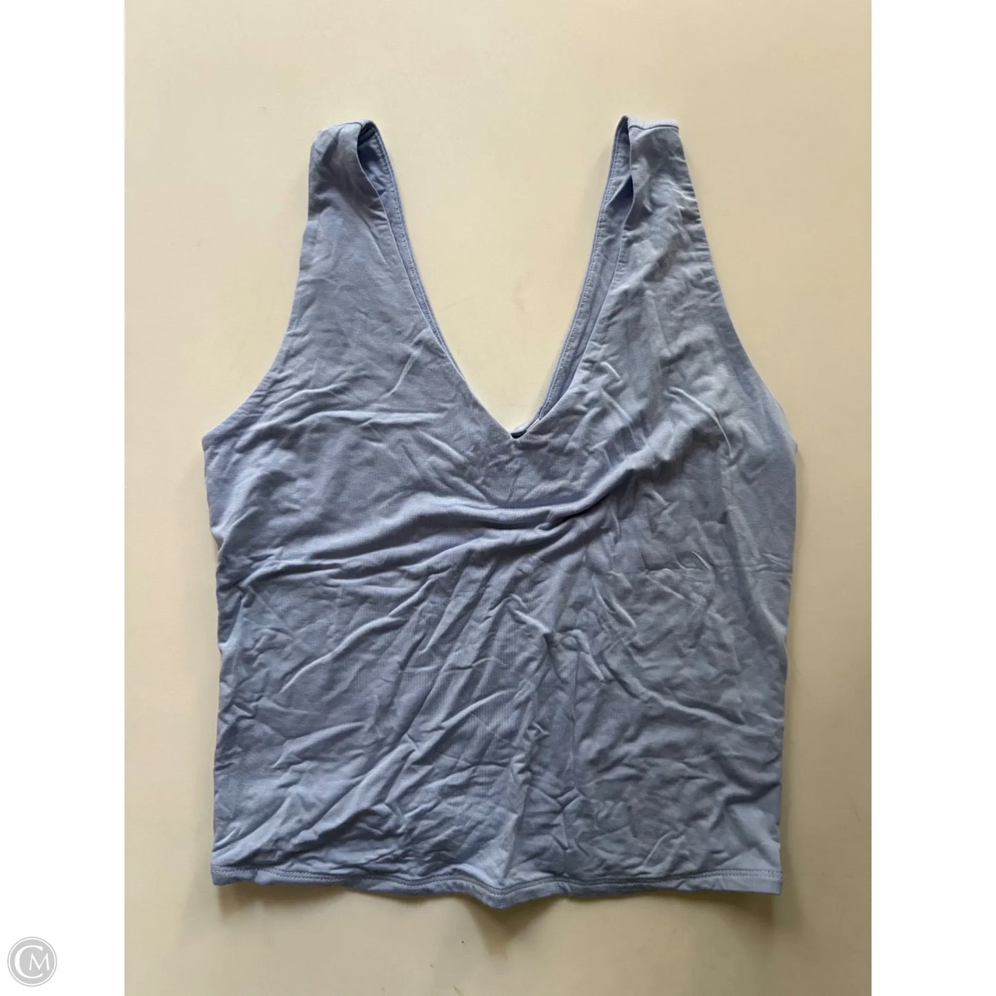Athletic Tank Top By Be Cool In Blue, Size: L
