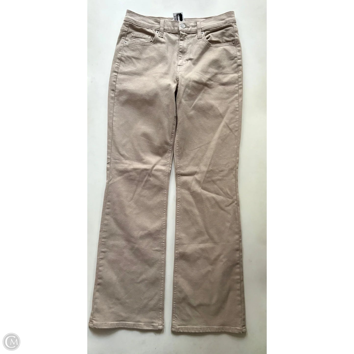 Jeans Wide Leg By Sneak Peek In Tan, Size: 4