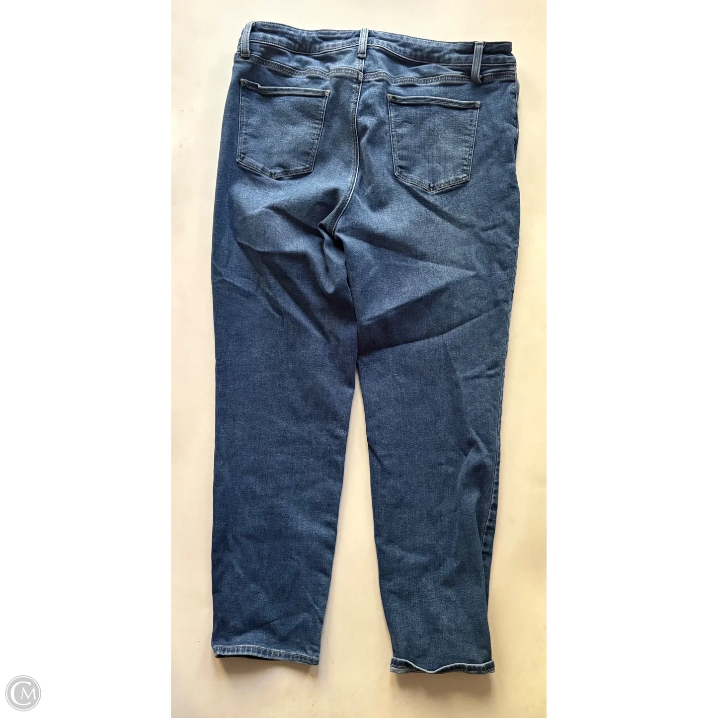 Jeans Straight By Talbots In Blue, Size: 14