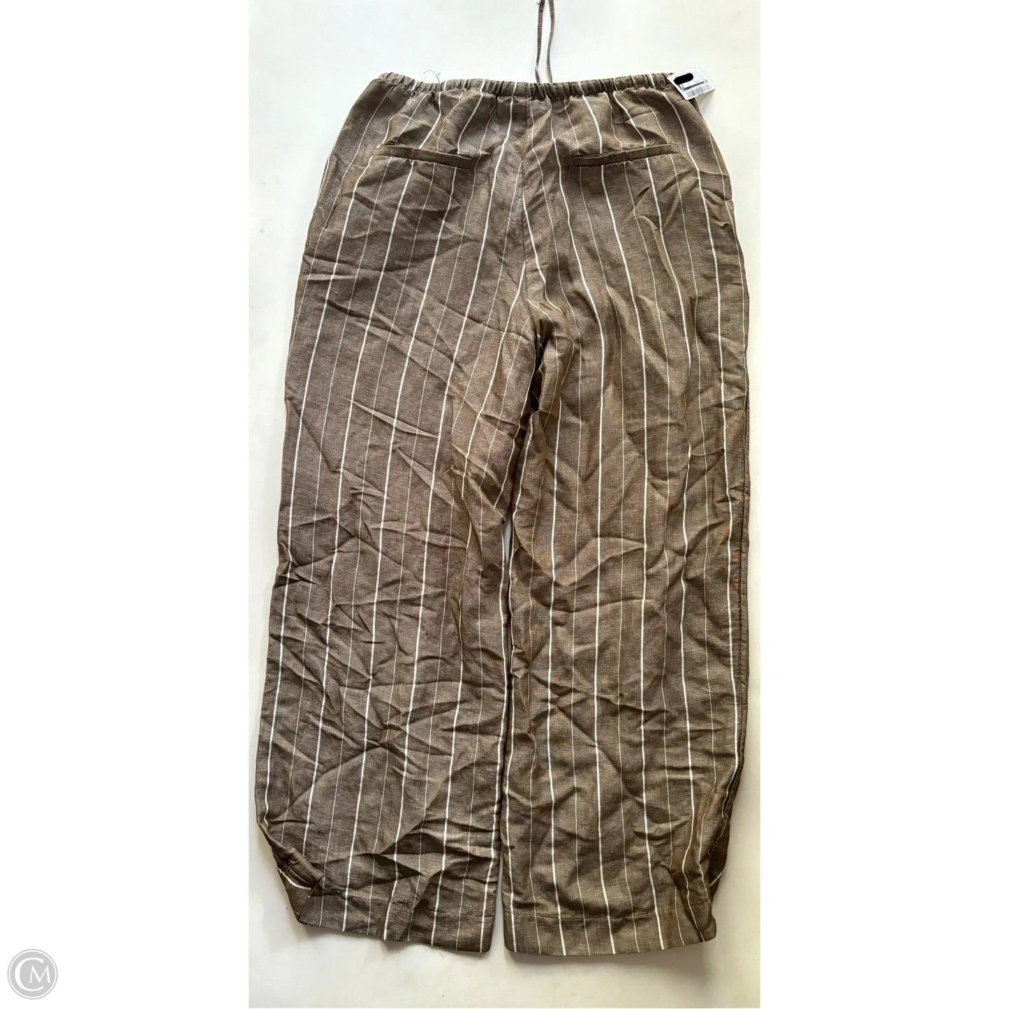 Pants Lounge By H&m In Striped Pattern, Size: L