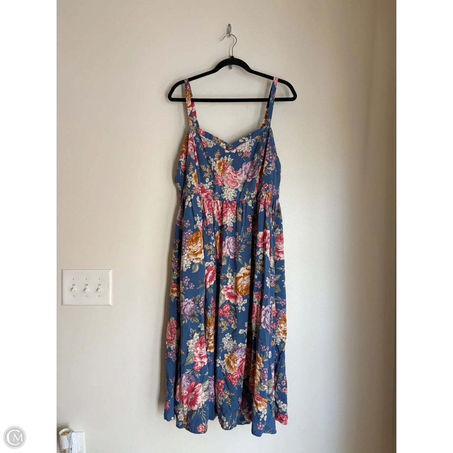Dress Casual Maxi By Torrid In Floral Print, Size: 1x