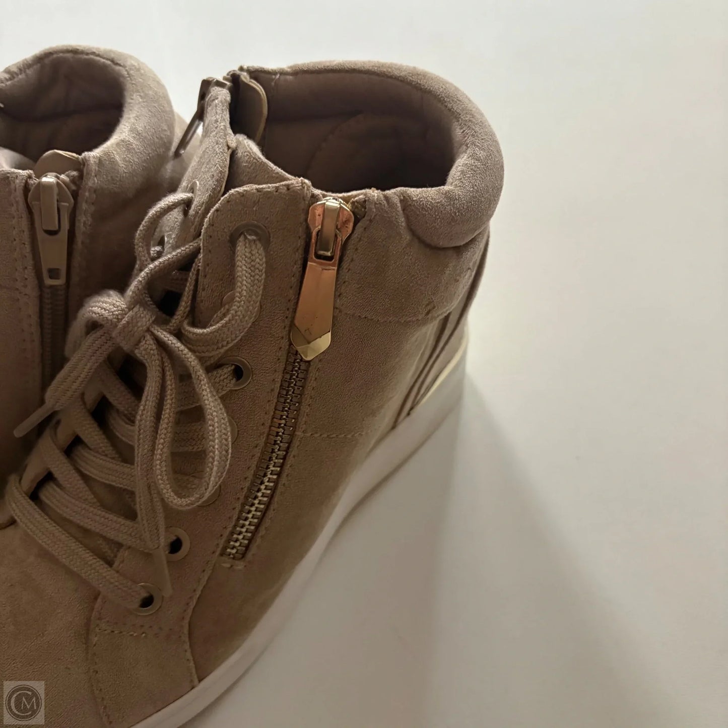 Boots Ankle Flats By Aldo In Tan, Size: 6.5