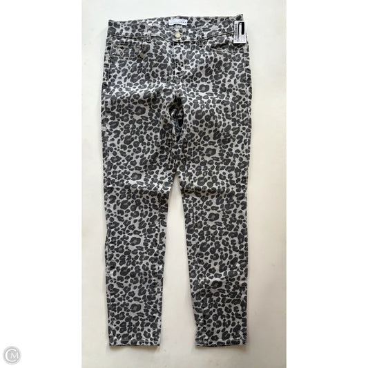 Jeans Straight By Loft In Animal Print, Size: 4