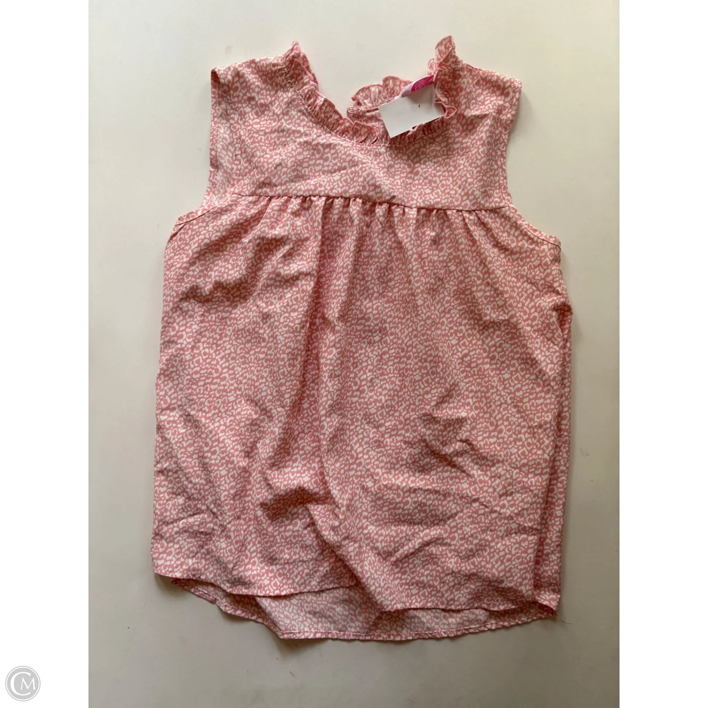 Top Sleeveless By Pink Lily In Pink, Size: S