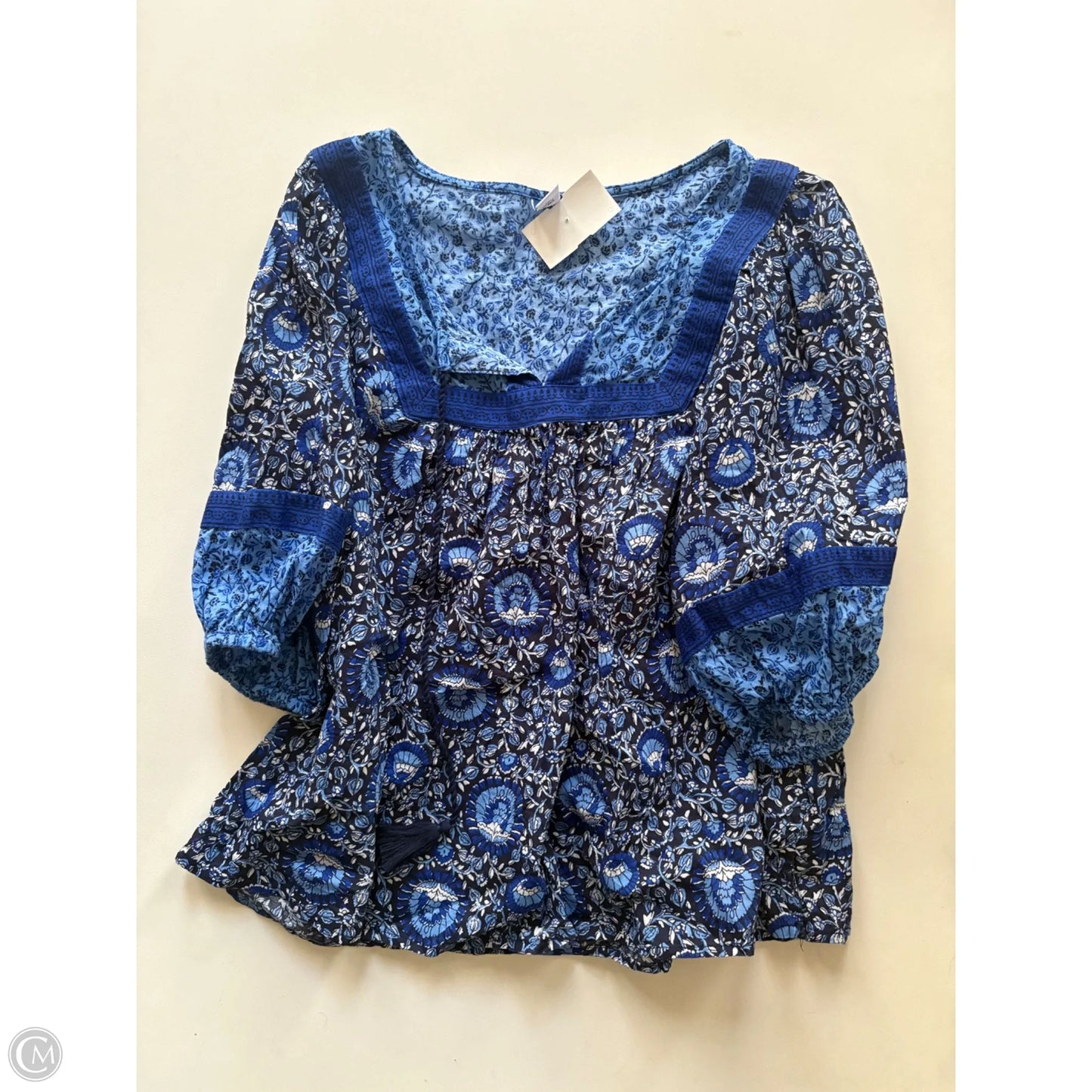 Top Short Sleeve By Old Navy In Blue, Size: S