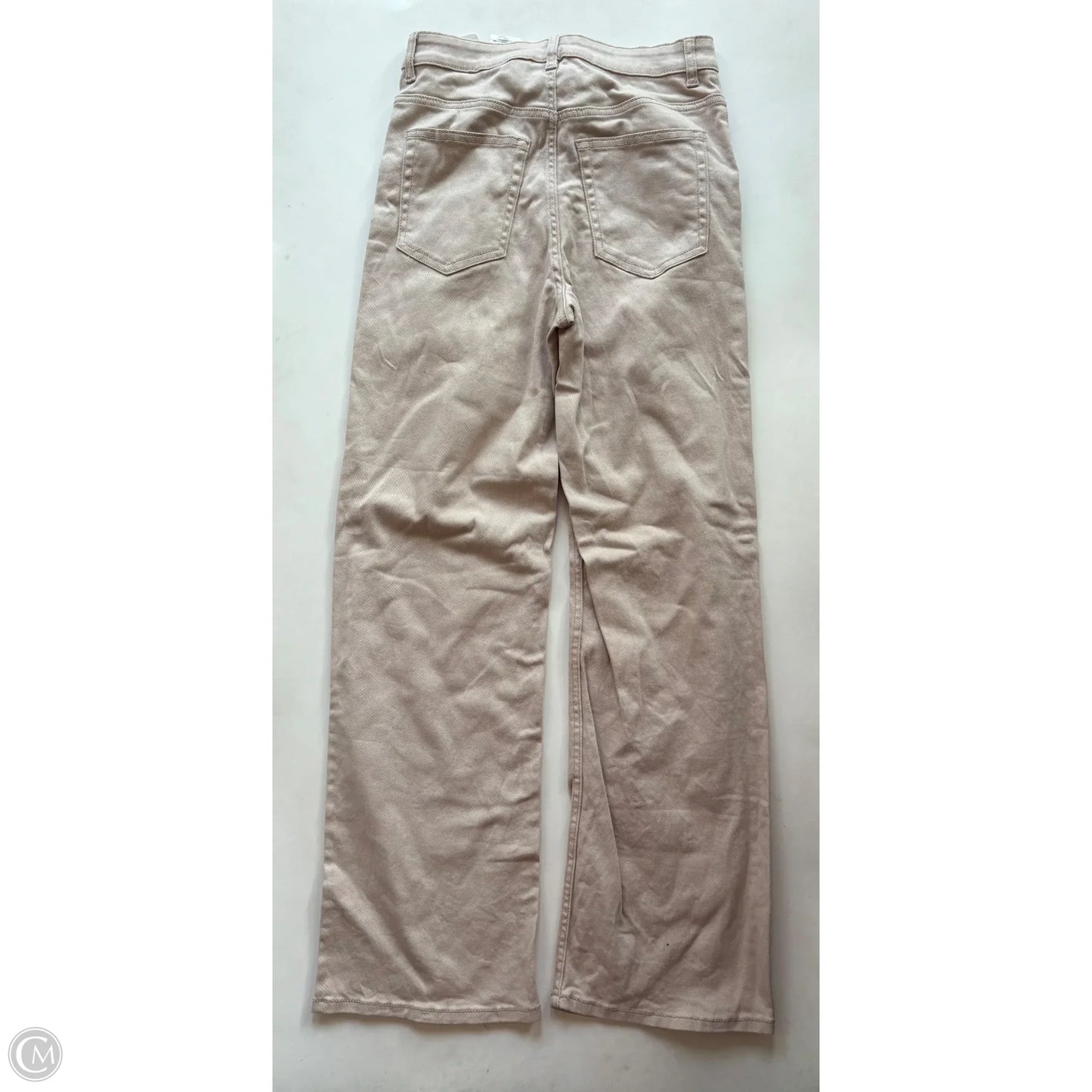 Jeans Boot Cut By H&m In Animal Print, Size: 8