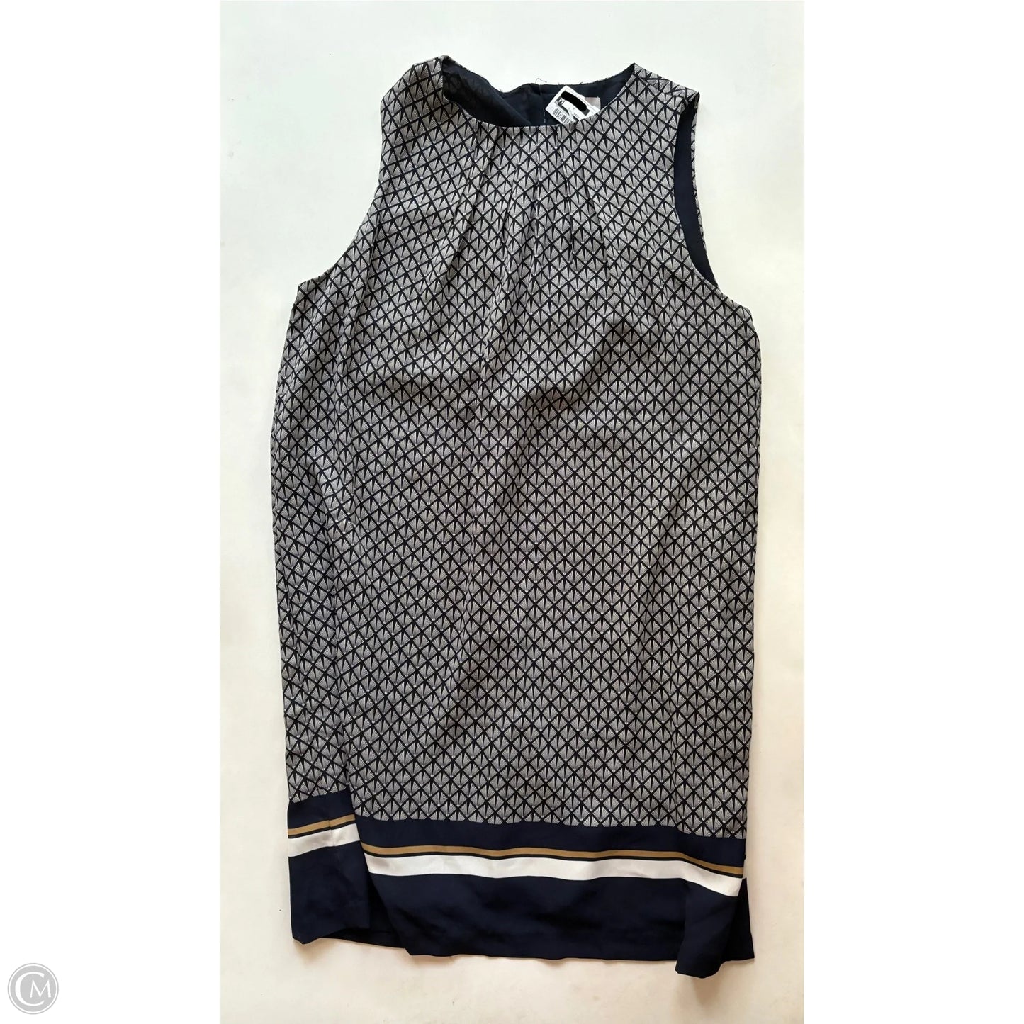 Dress Casual Midi By H&m In Blue, Size: L