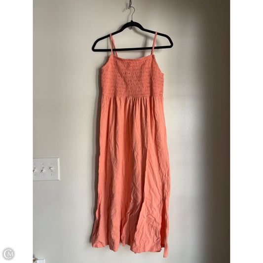 Dress Casual Maxi By Old Navy In Orange, Size: M
