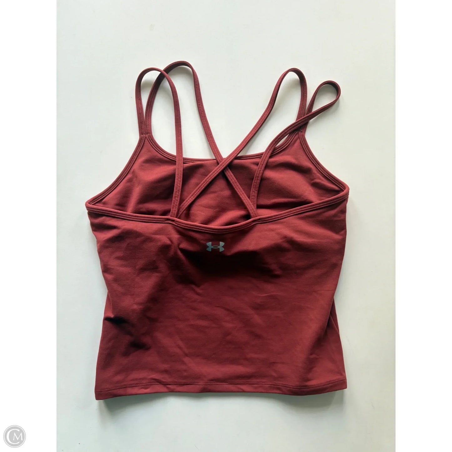 Athletic Tank Top By Under Armour In Brown, Size: M
