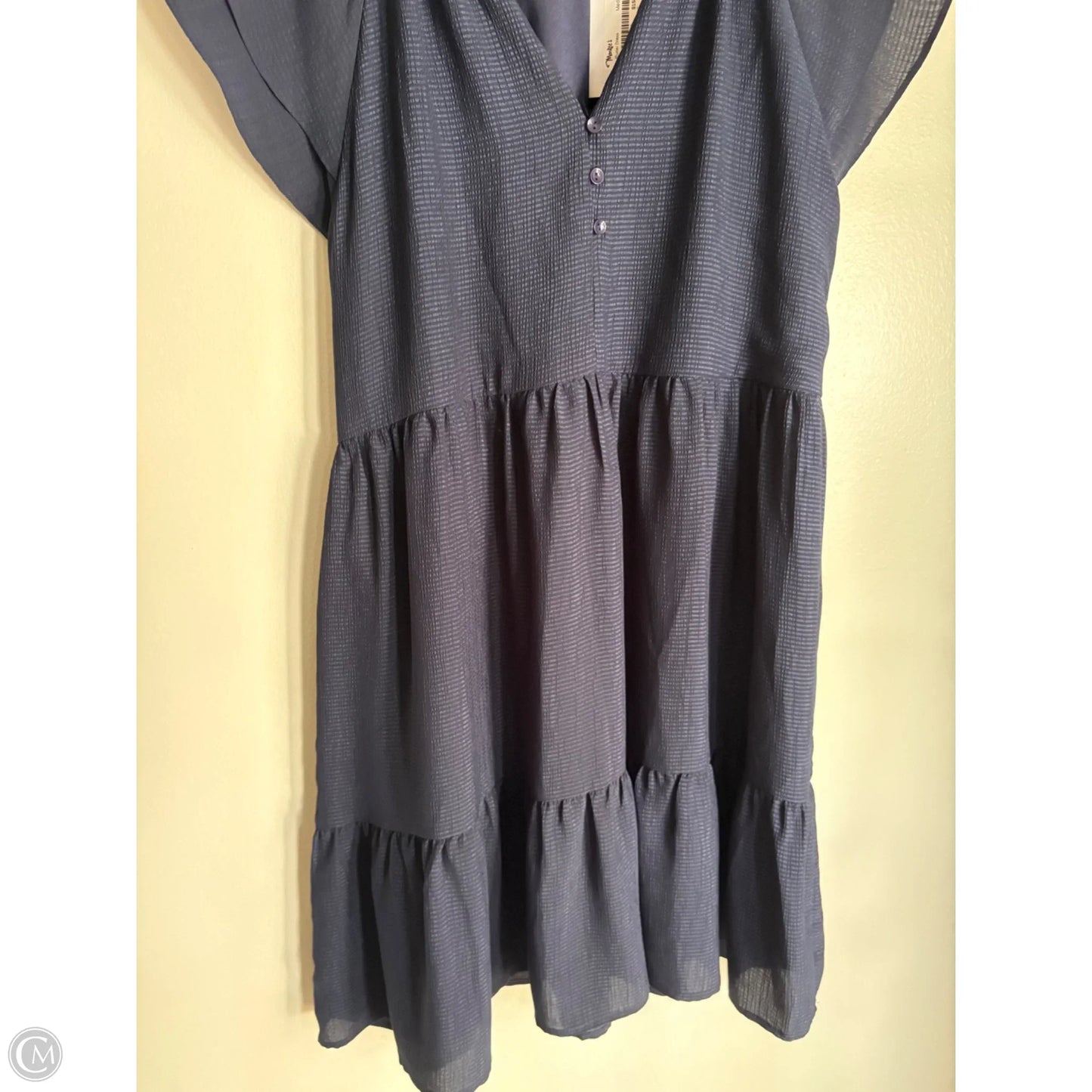 Dress Casual Midi By Joy Joy In Blue, Size: M