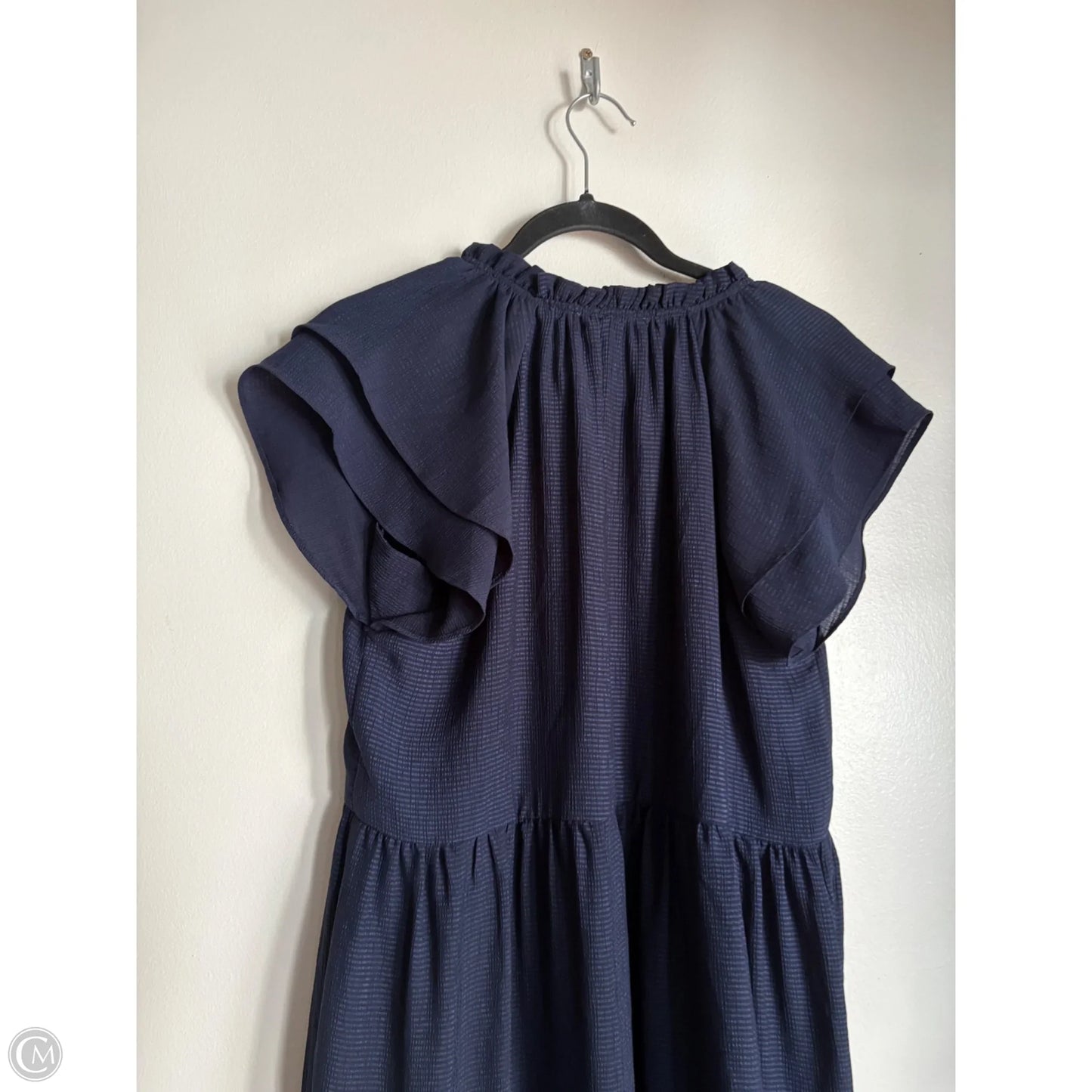 Dress Casual Midi By Joy Joy In Blue, Size: M
