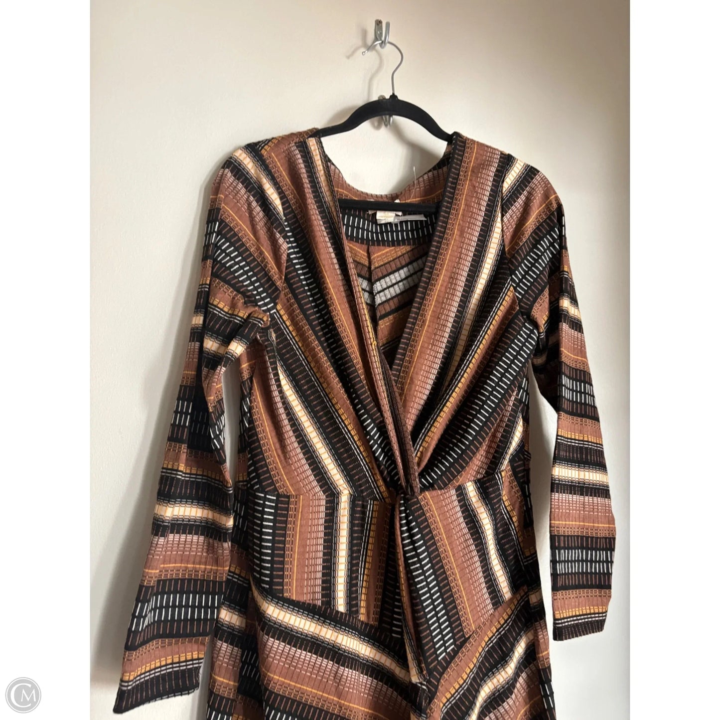 Dress Casual Maxi By Maeve In Brown, Size: L