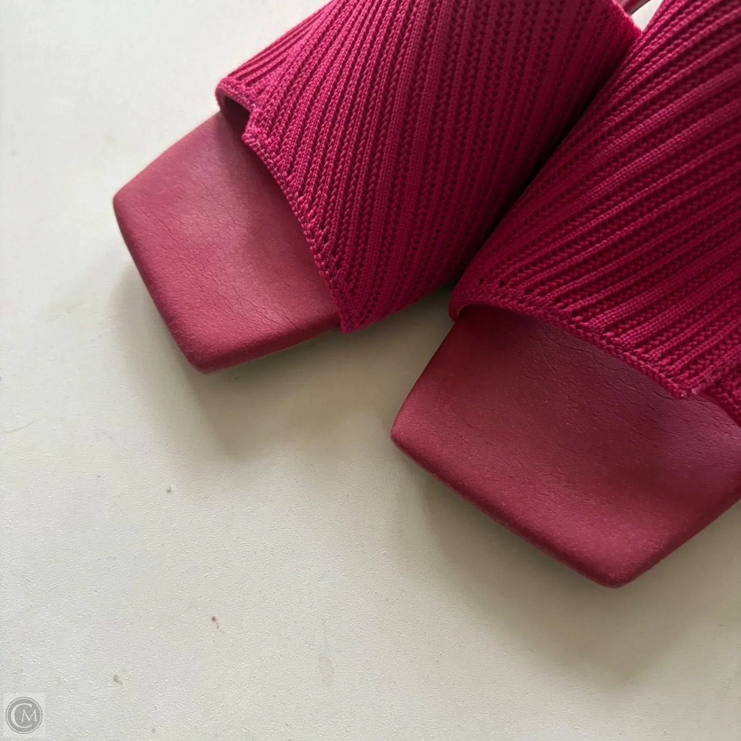 Sandals Heels Block By Vivaia In Pink, Size: 6.5