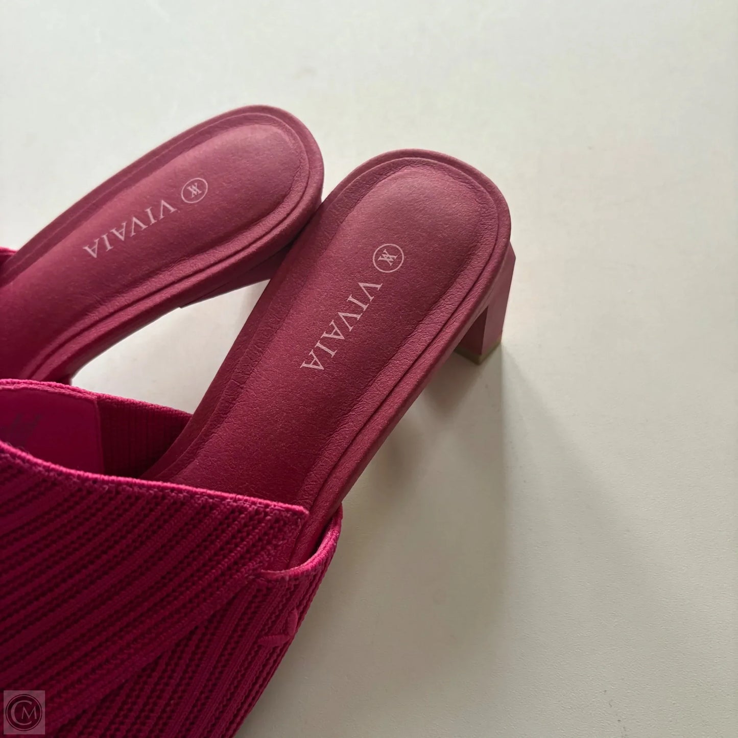 Sandals Heels Block By Vivaia In Pink, Size: 6.5