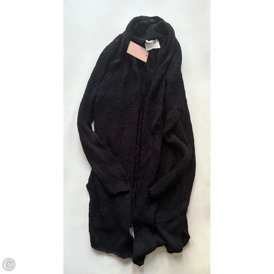 Sweater Cardigan By MM In Black, Size: M