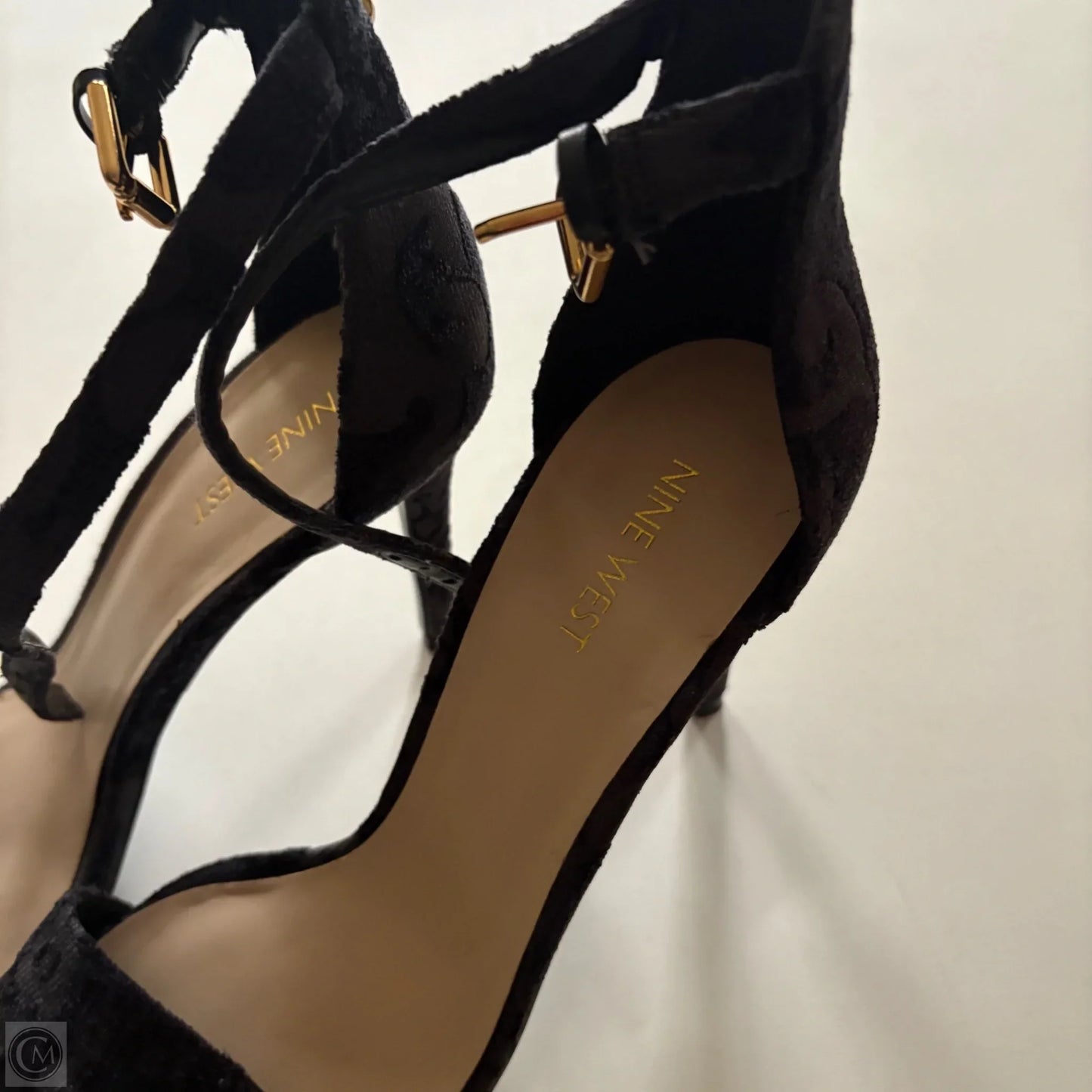 Shoes Heels Kitten By Nine West In Black, Size: 10