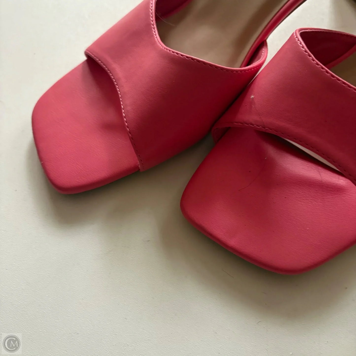 Sandals Heels Block By A New Day In Pink, Size: 9.5
