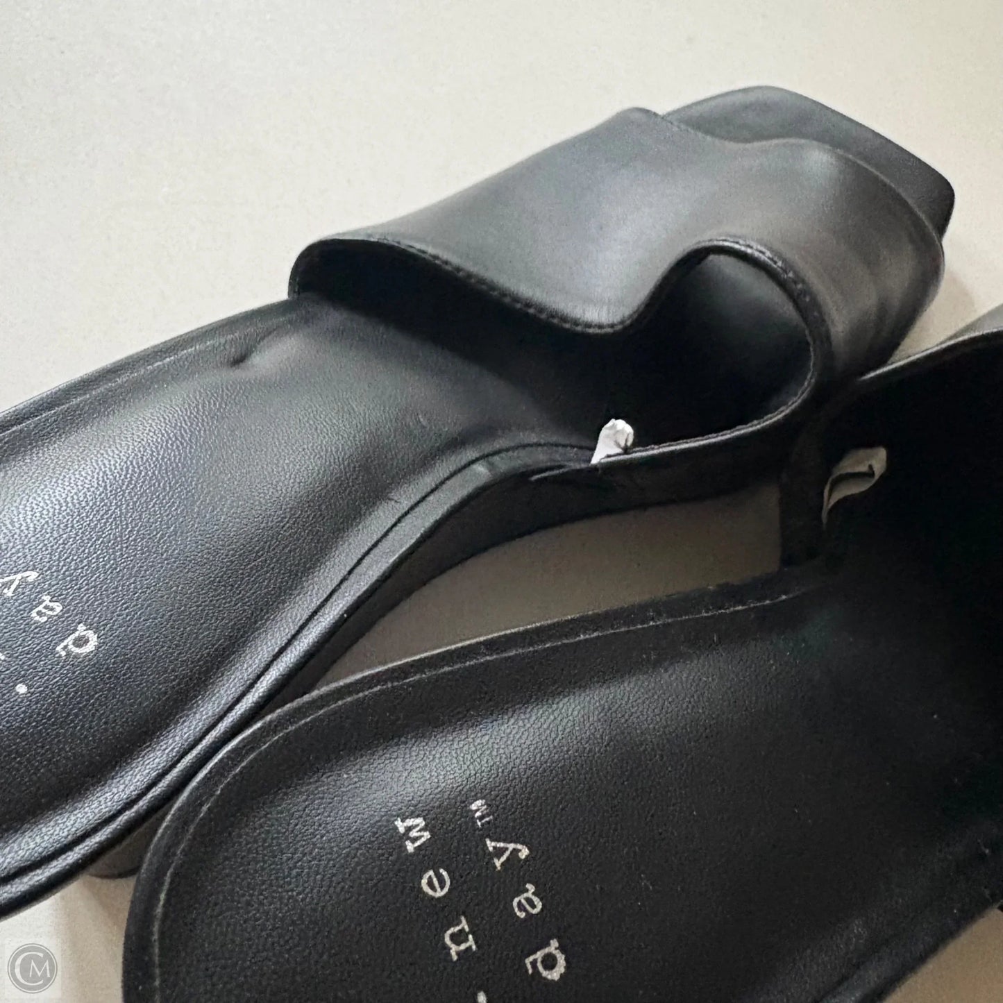 Sandals Heels Block By A New Day In Black, Size: 10