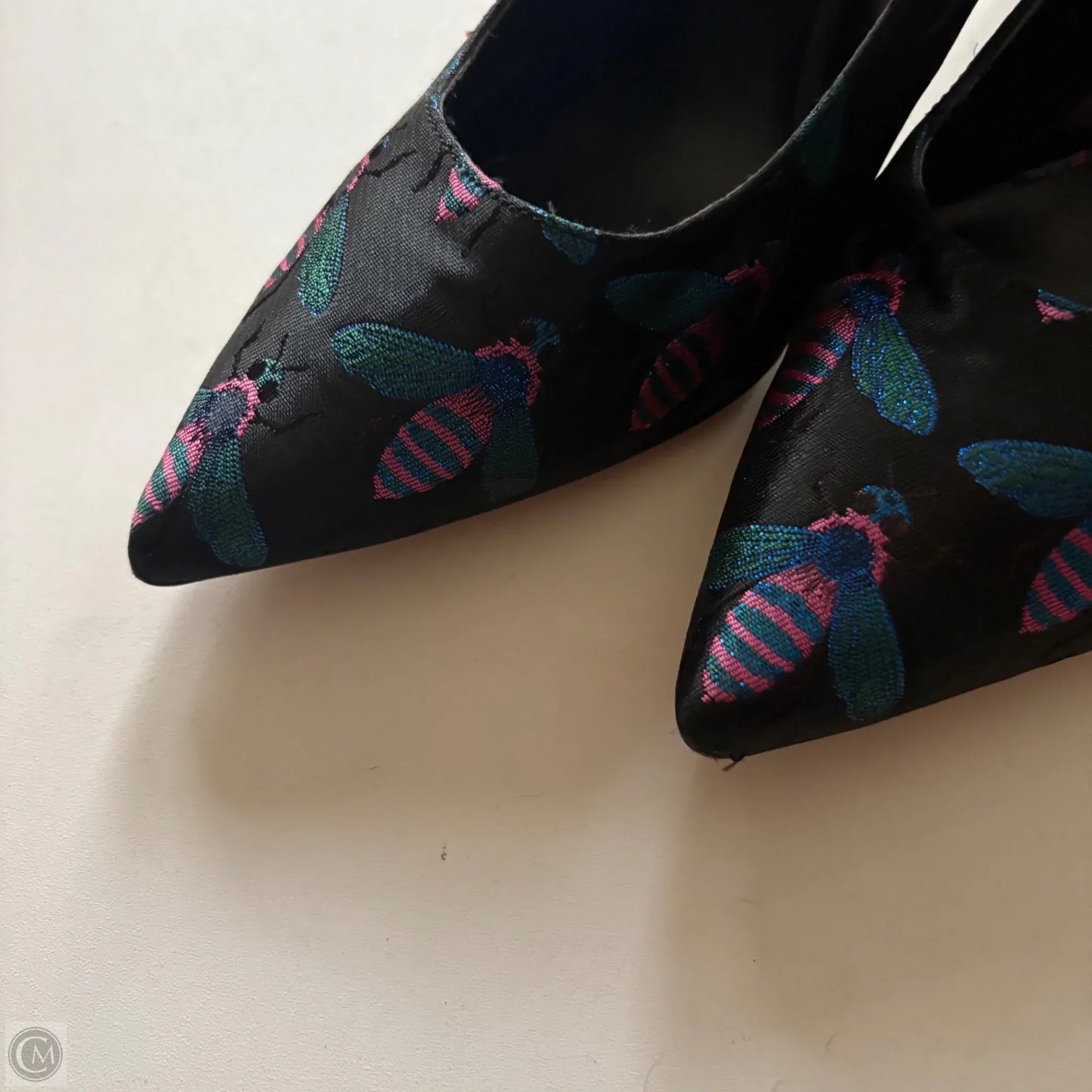 Shoes Heels Kitten By Nine West In Black, Size: 9.5