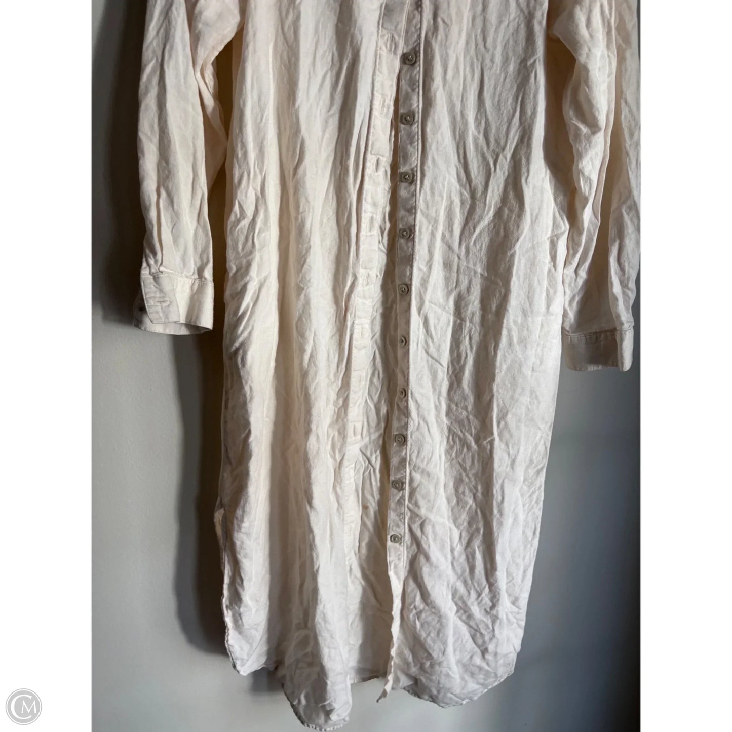 Dress Casual Maxi By Old Navy In Cream, Size: Xs