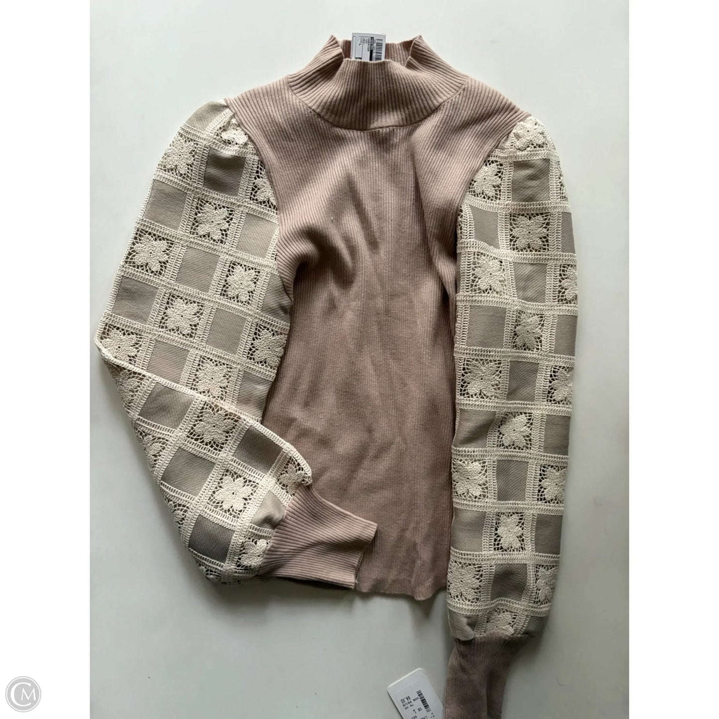 Sweater By Entro In Tan, Size: L