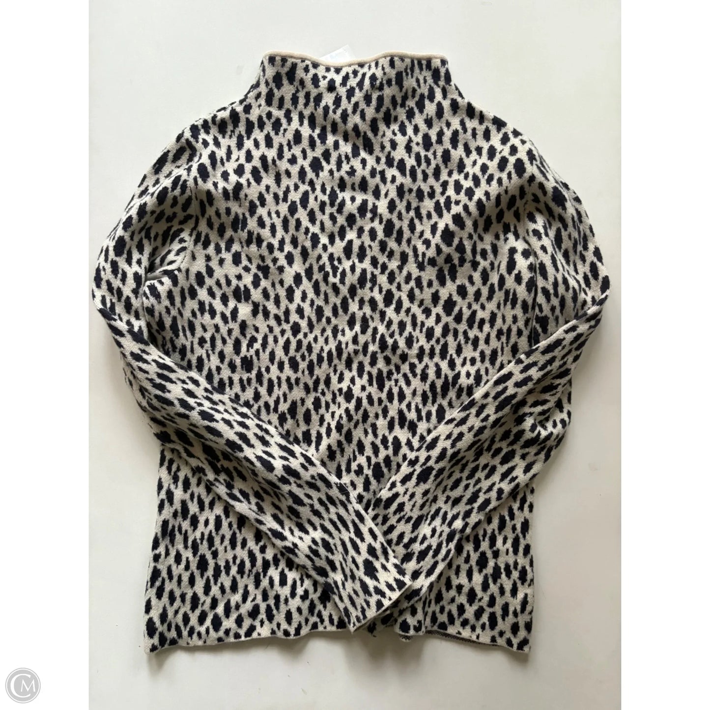 Sweater By Ann Taylor In Animal Print, Size: M