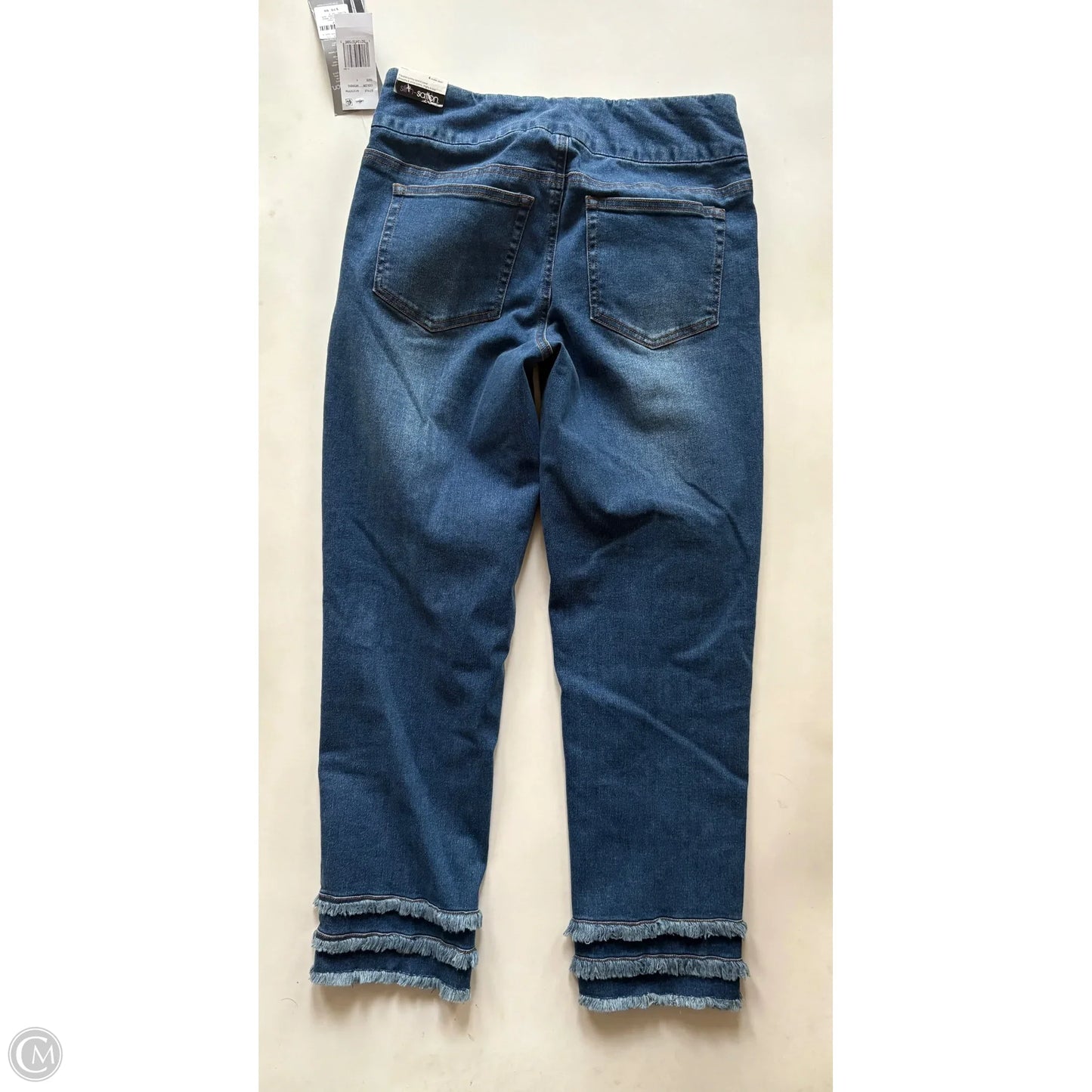 Jeans Straight By Slim In Blue, Size: 4