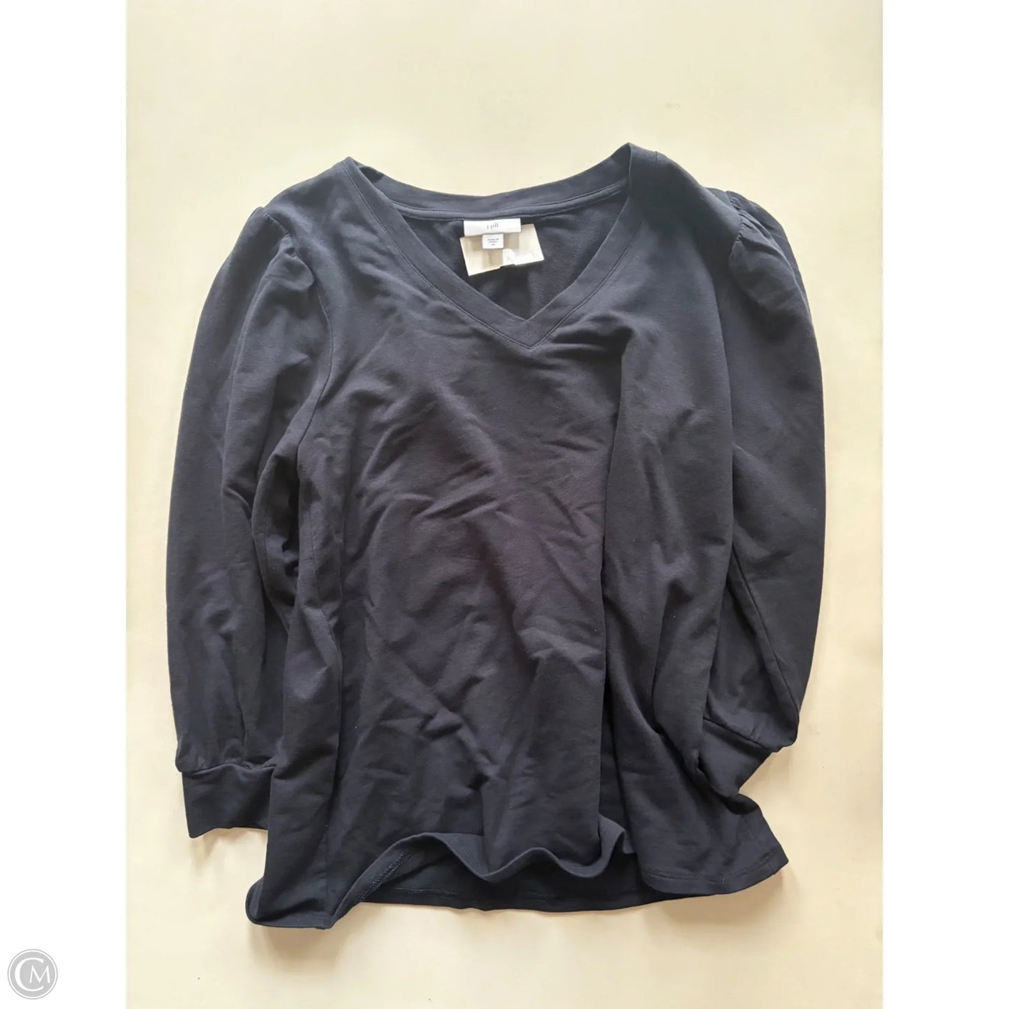 Top Long Sleeve By J. Jill In Navy, Size: Xs