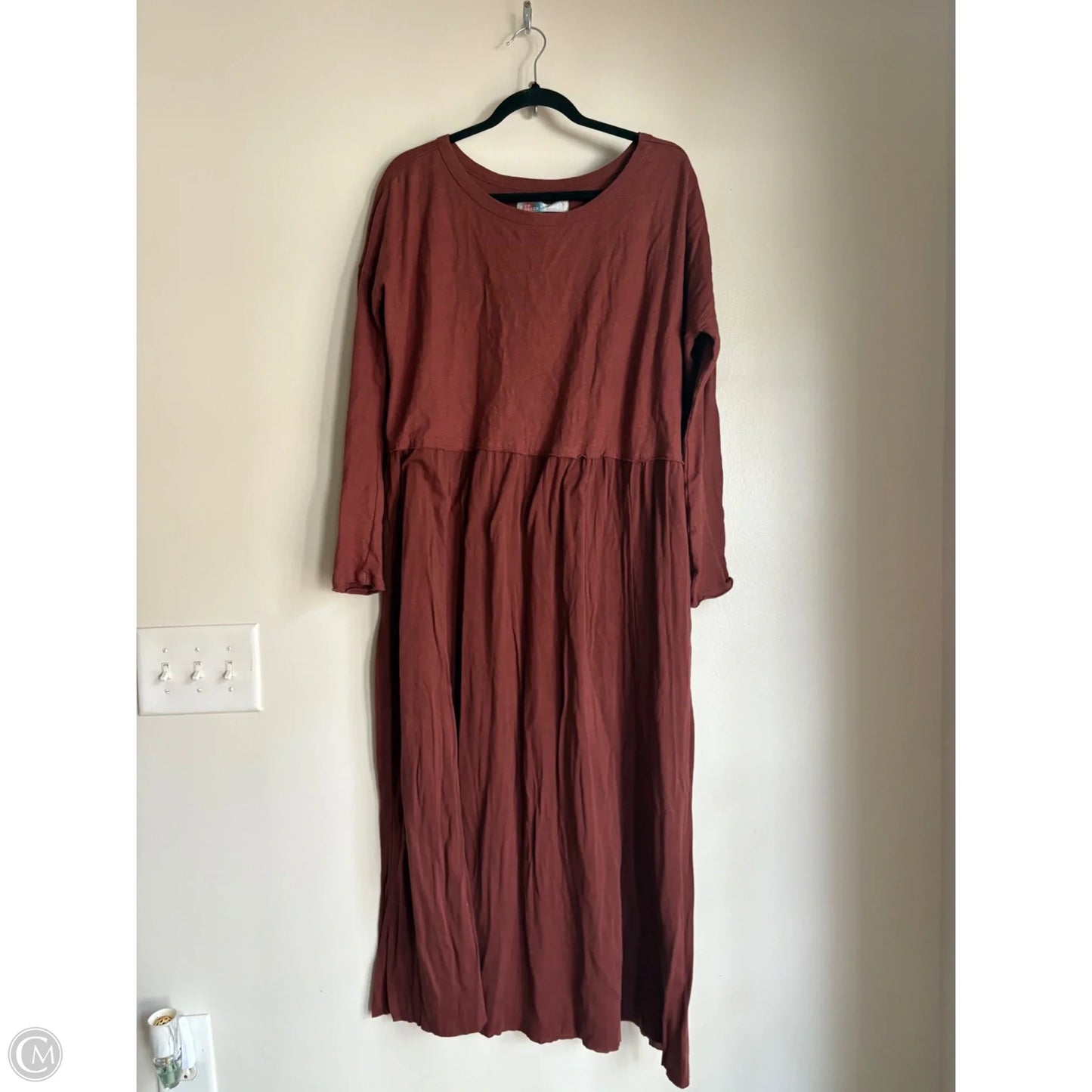 Dress Casual Maxi By Free People In Brown, Size: Xs