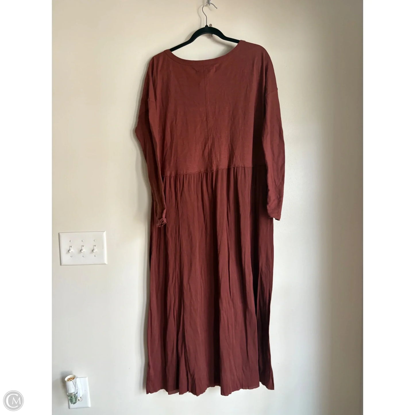 Dress Casual Maxi By Free People In Brown, Size: Xs