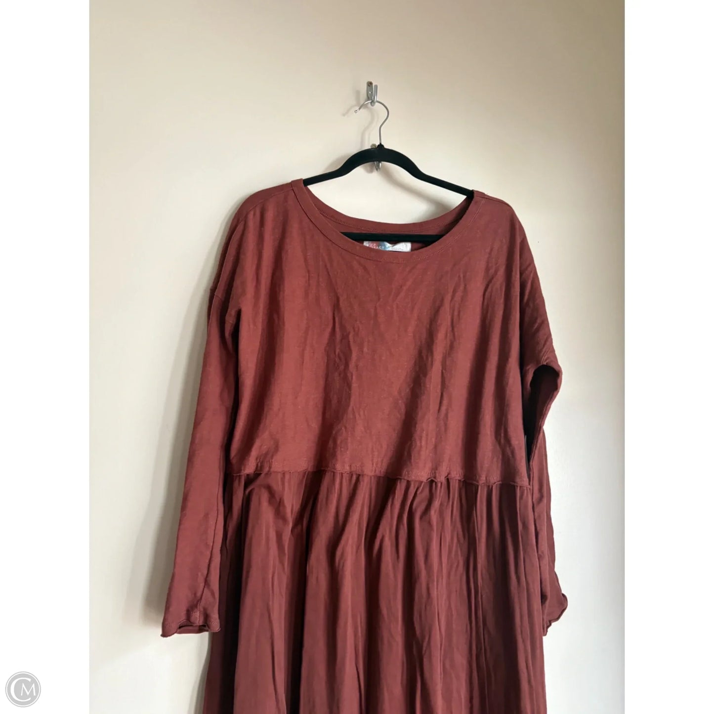 Dress Casual Maxi By Free People In Brown, Size: Xs