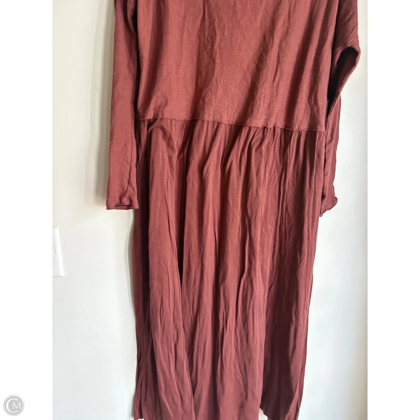 Dress Casual Maxi By Free People In Brown, Size: Xs