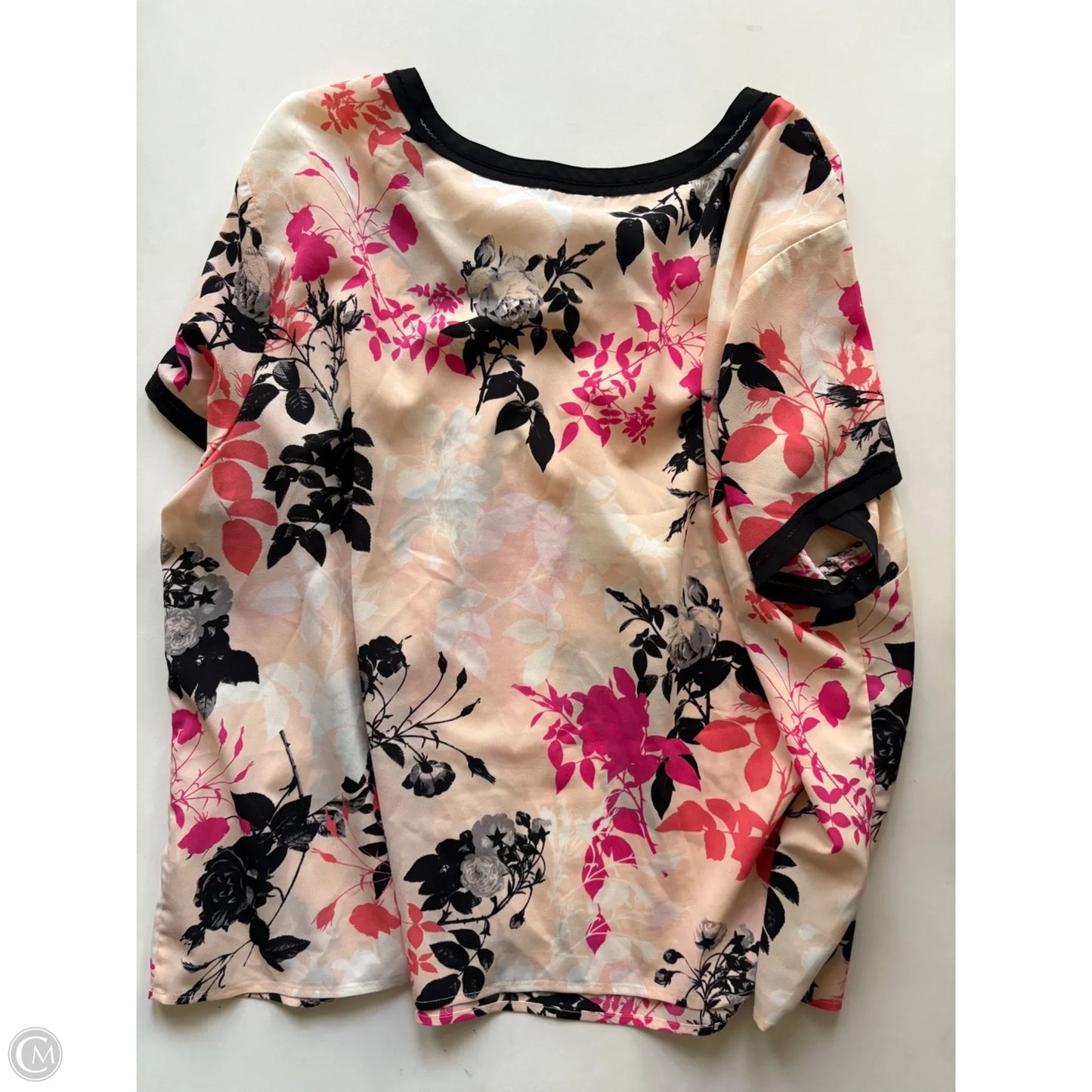 Blouse Short Sleeve By Talbots In Multi-colored, Size: 2x