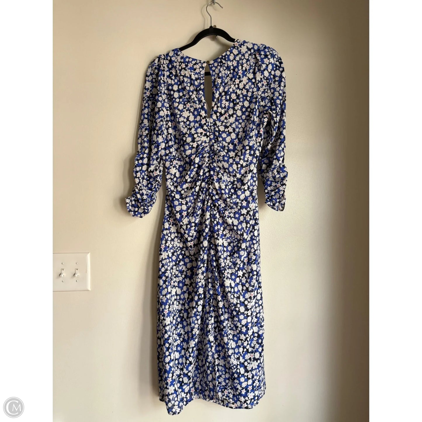 Dress Casual Maxi By Marc Angelo In Blue, Size: L